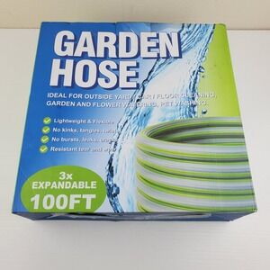 NEW! 100ft Expandable Garden Hose